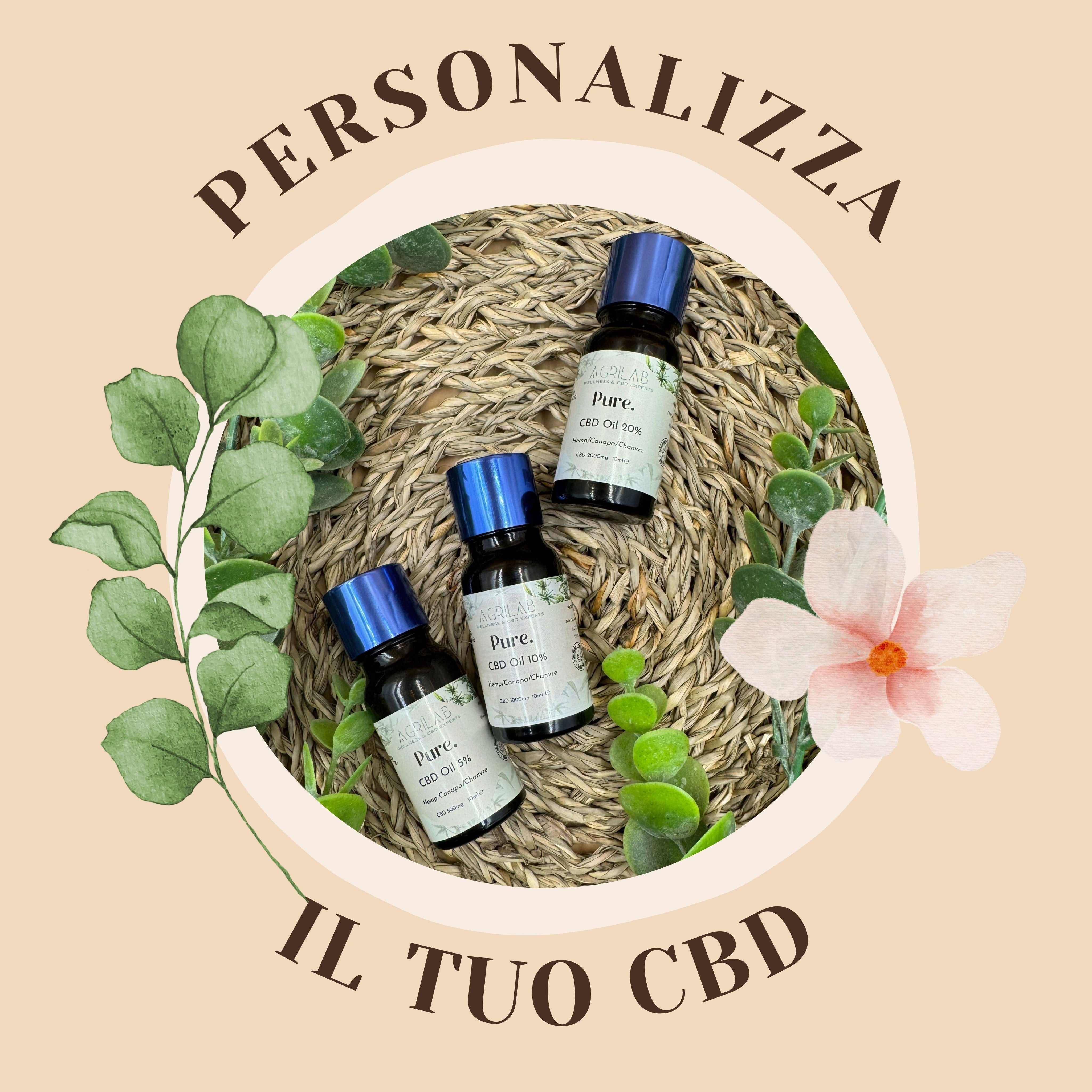 Crea il tuo Olio di CBD personalizzato
