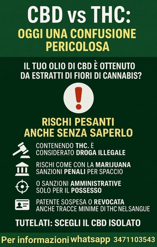 Cos'é il CBD: chiarire per proteggere i consumatori