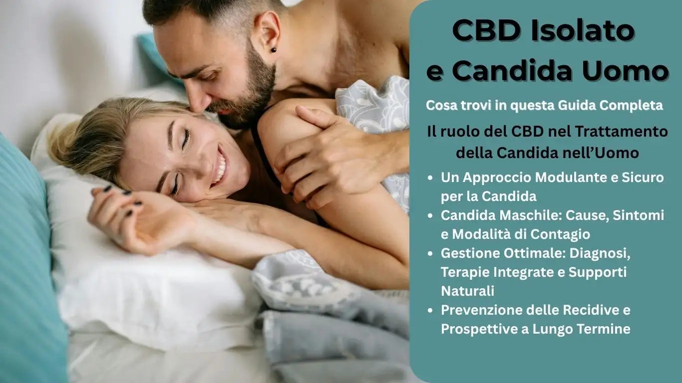 cbd isolato per candida uomo guida completa e cura integrata agrilab