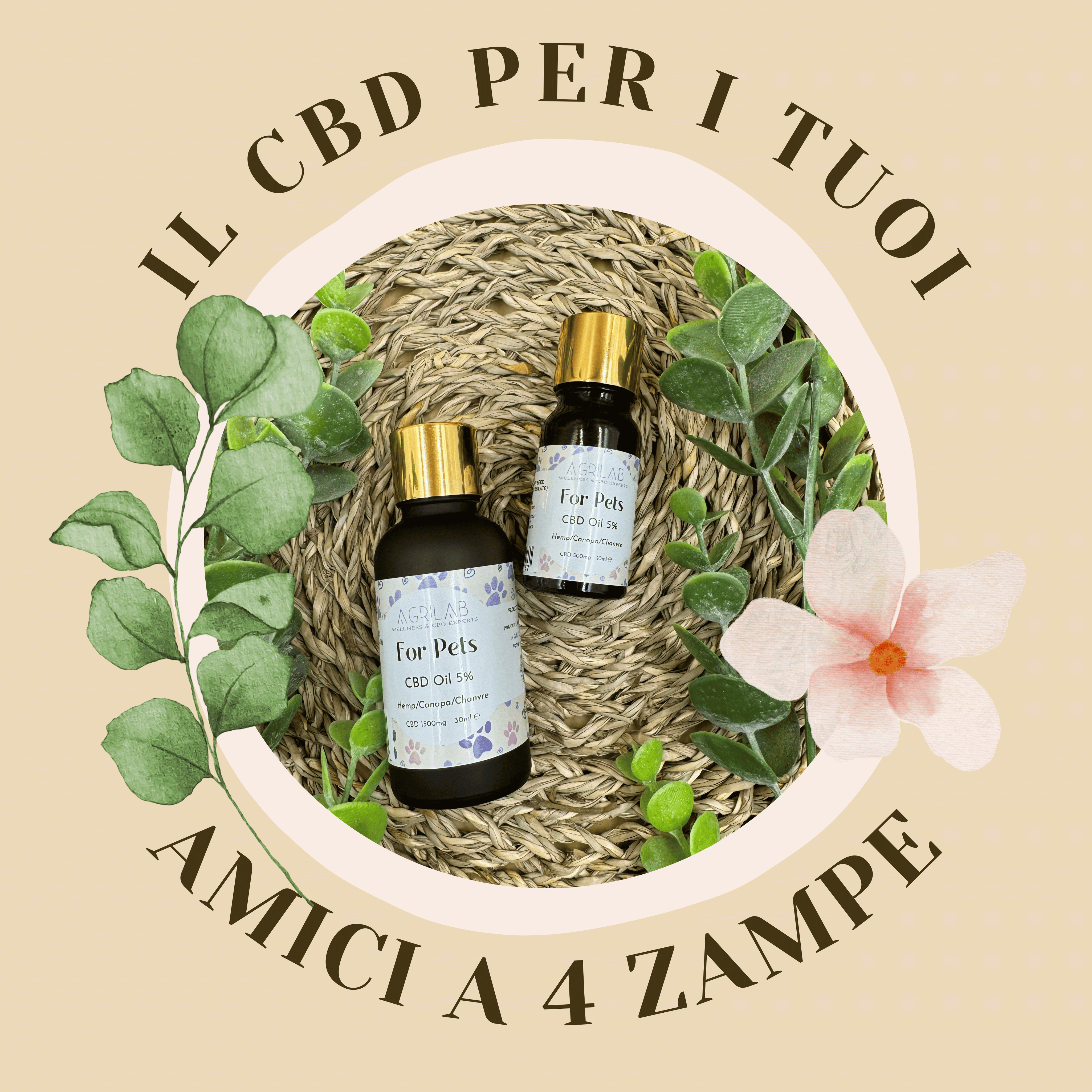 Olio di CBD per Animali