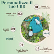 personalizza il tuo CBD oil