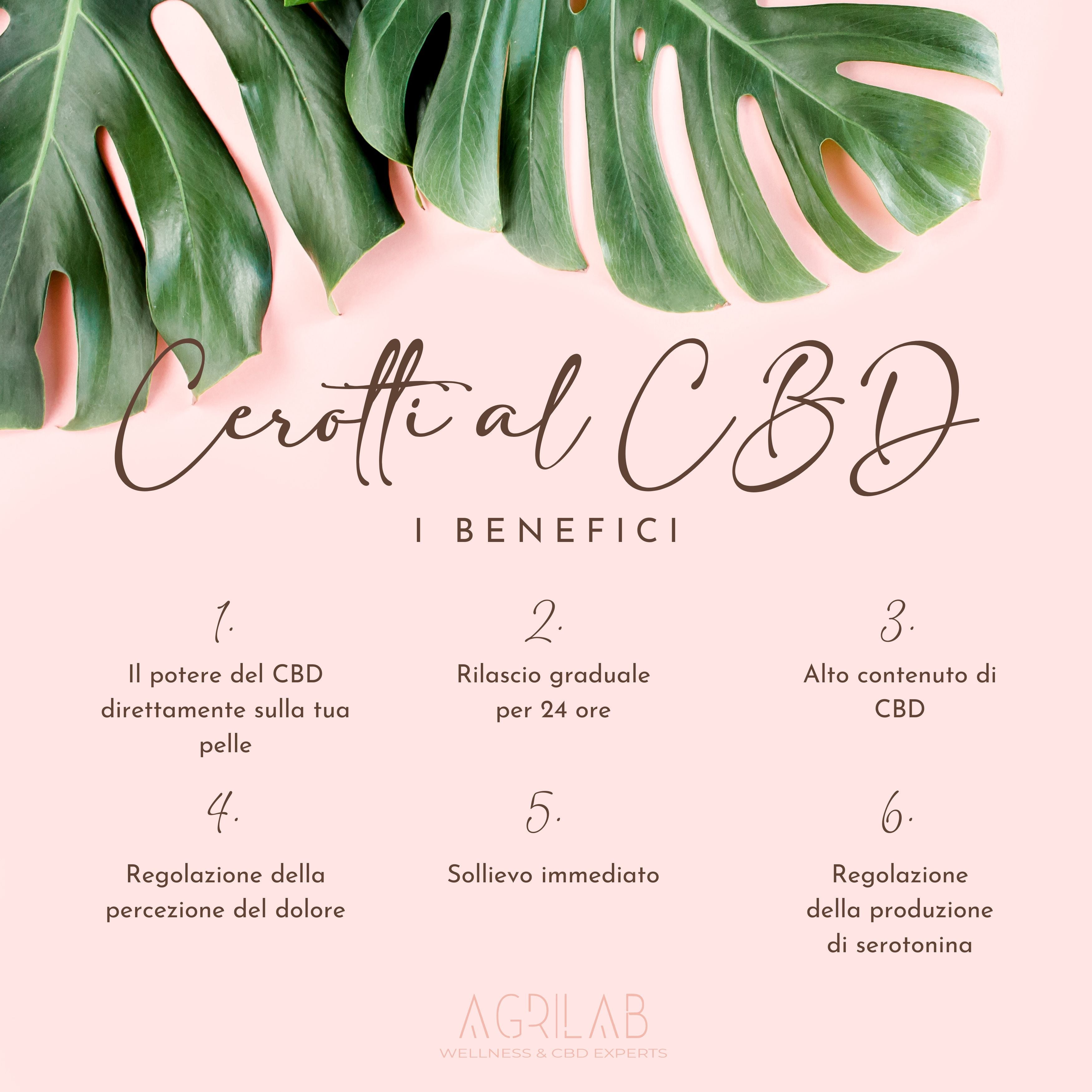 benefici dei cerotti al cbd 1000mg agrilab  agrilab-shop.myshopify.com product_type AGRILAB Shop