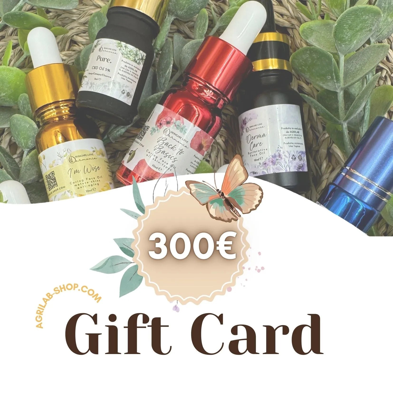 carta regalo elettronica agrilab 300 euro  agrilab-shop.myshopify.com gift card AGRILAB Shop