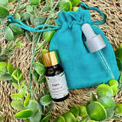 olio di cbd con cristalli puri di cbd e olio di mandorla agrilab 5% packaging sacchettino velluto blu 10ml  agrilab-shop.myshopify.com product_type AGRILAB SHOP