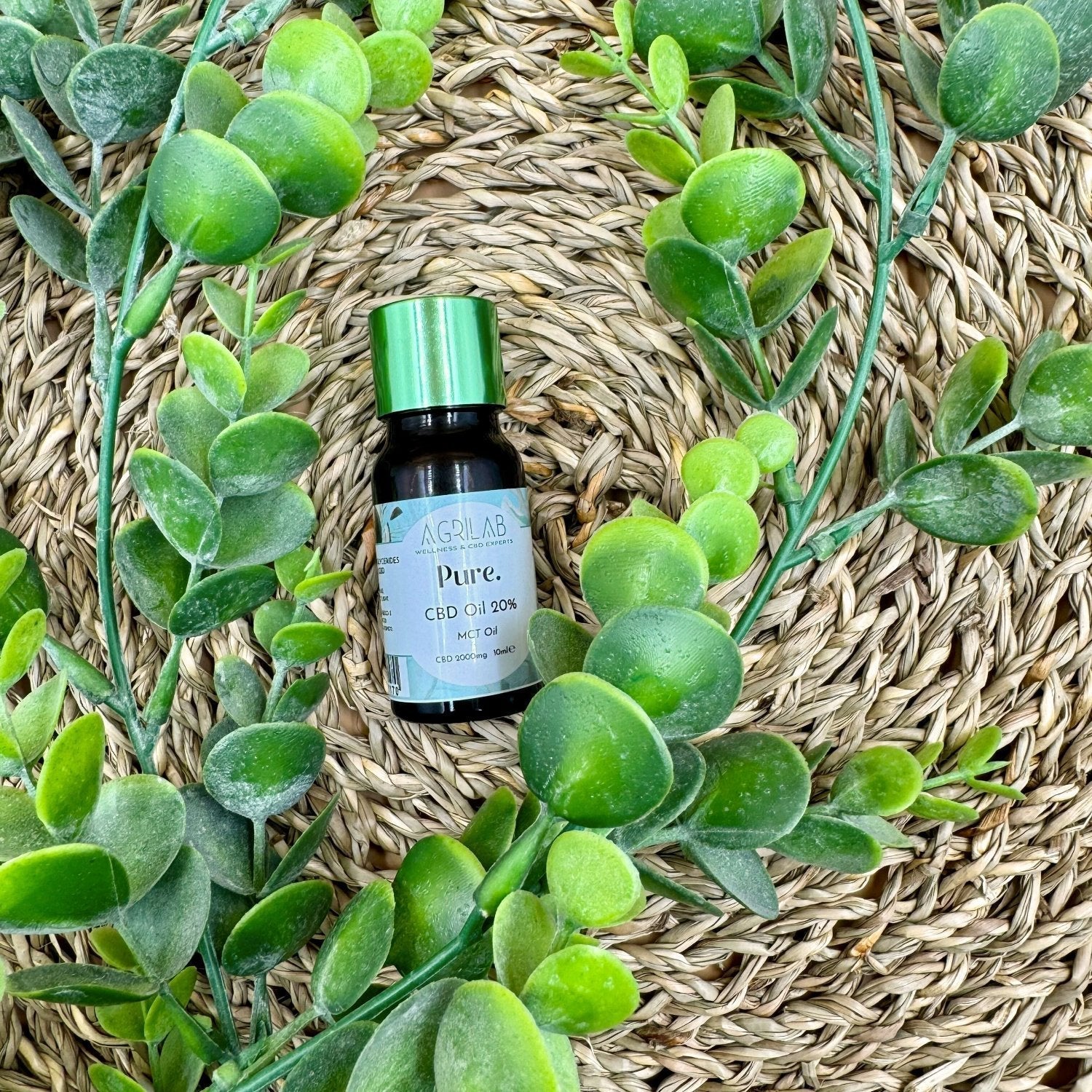 Olio di canapa CBD puro in olio vettore MCT agrilab 30 ml   agrilab-shop.myshopify.com product_type AGRILAB SHOP