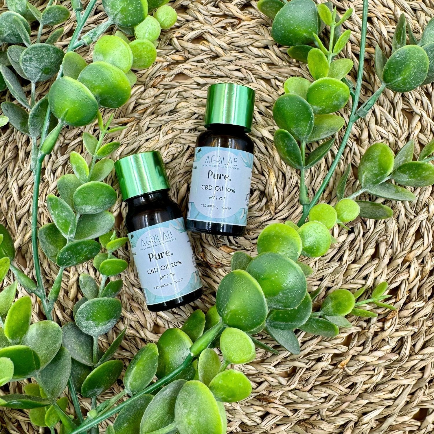 Olio di canapa CBD puro in olio vettore MCT agrilab 30 ml  agrilab-shop.myshopify.com product_type AGRILAB SHOP