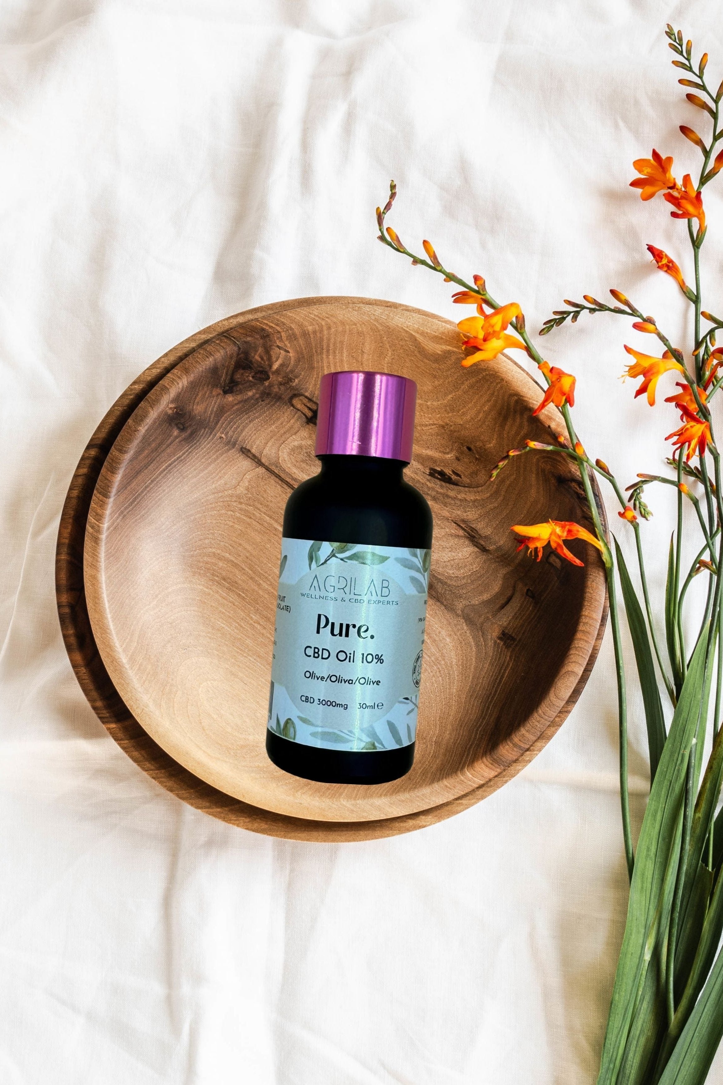 olio di cbd con cristalli puri in olio d'oliva 10% agrilab  agrilab-shop.myshopify.com product_type AGRILAB SHOP