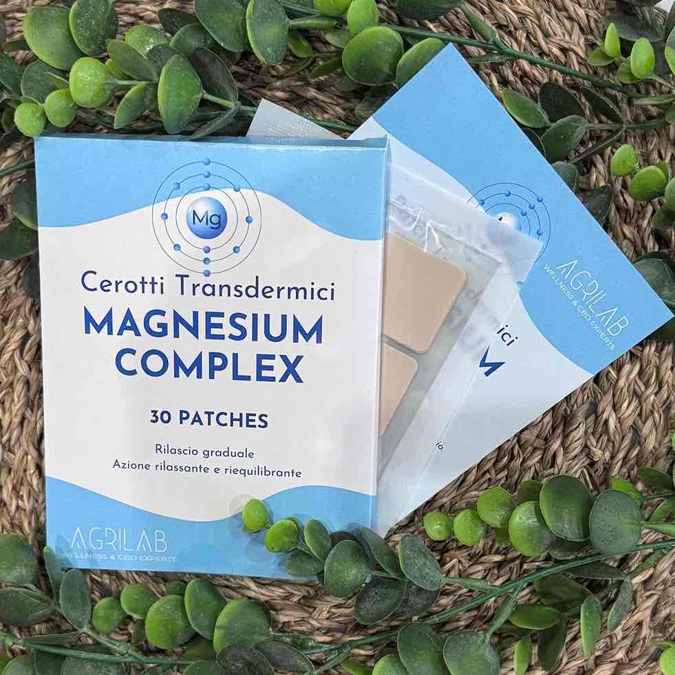 cerotti transdermici con magnesio 30 pezzi agrilab