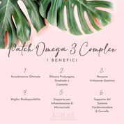benefici cerotto trandermico omega 3 agrilab