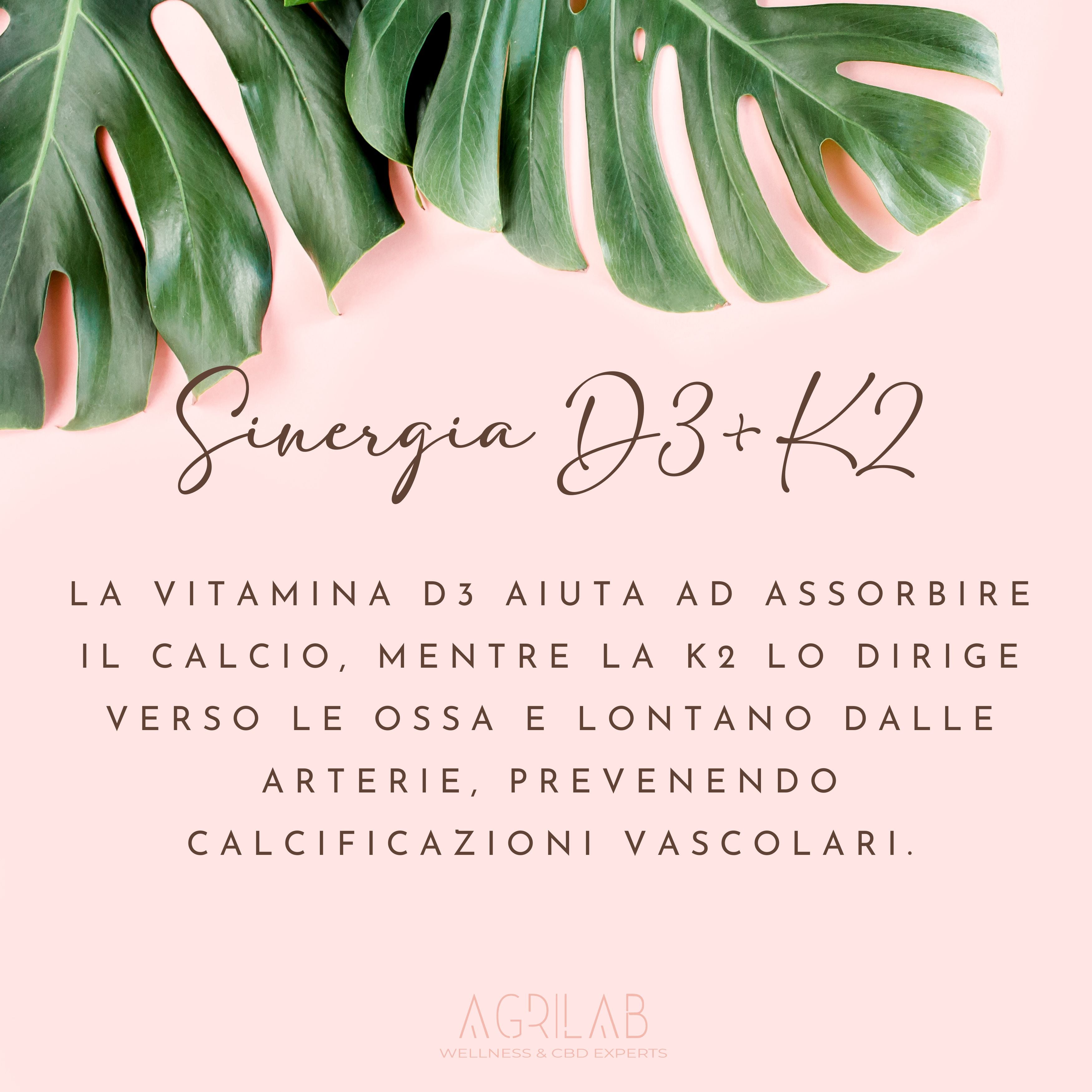 CEROTTI VITAMINA D3 E K2