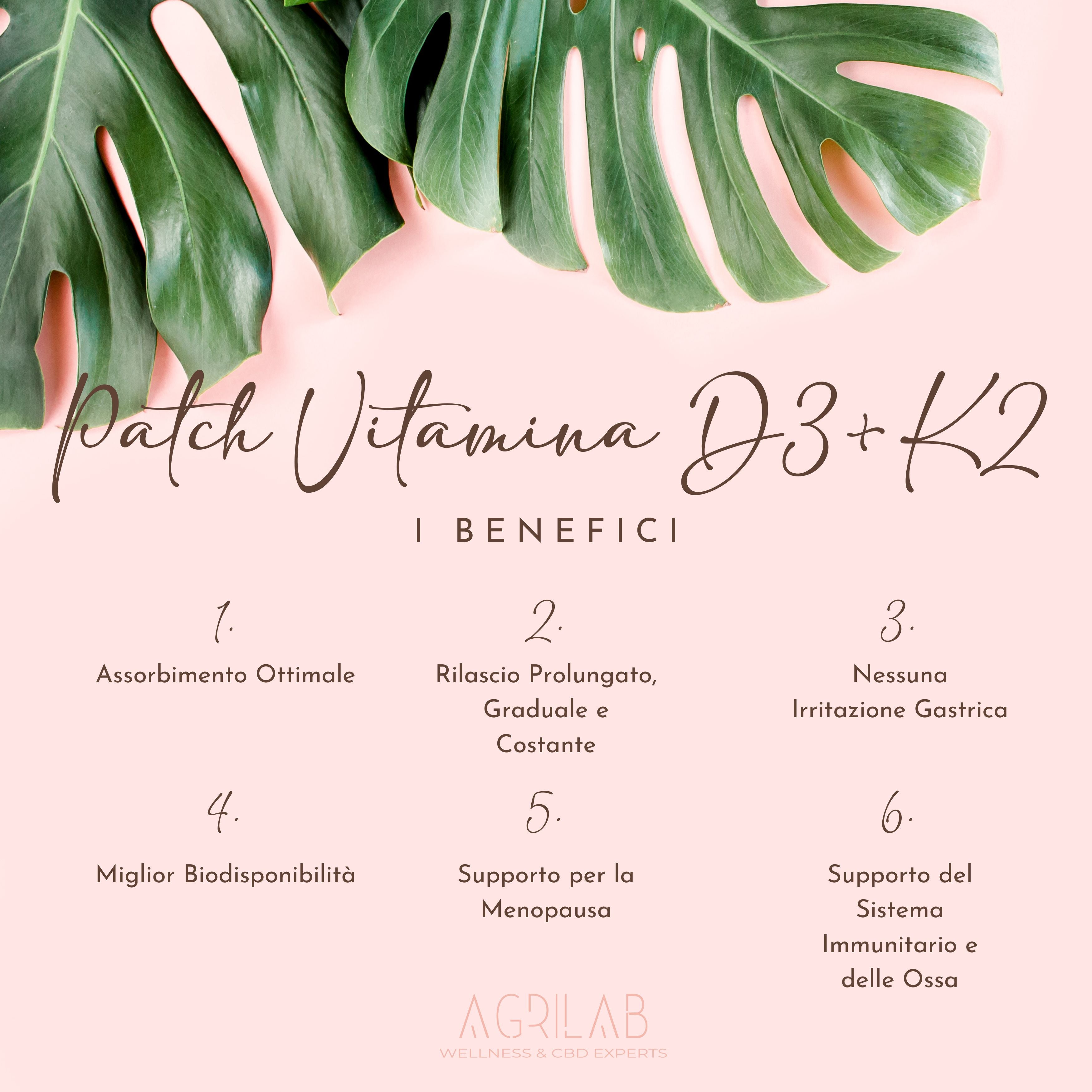 benefici dei patch vitamina d3 e k2 agrilab  agrilab-shop.myshopify.com product_type AGRILAB Shop