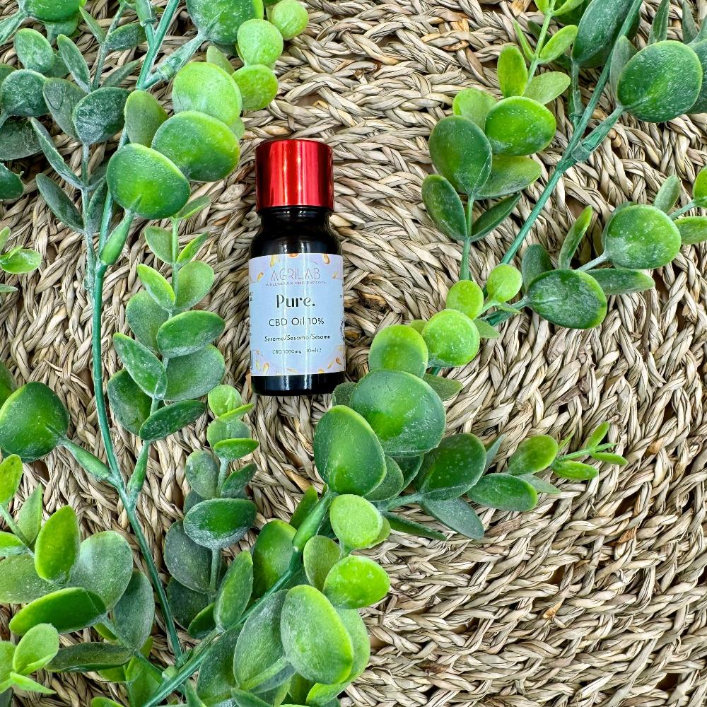 olio di cbd puro e olio di sesamo  agrilab-shop.myshopify.com product_type AGRILAB SHOP