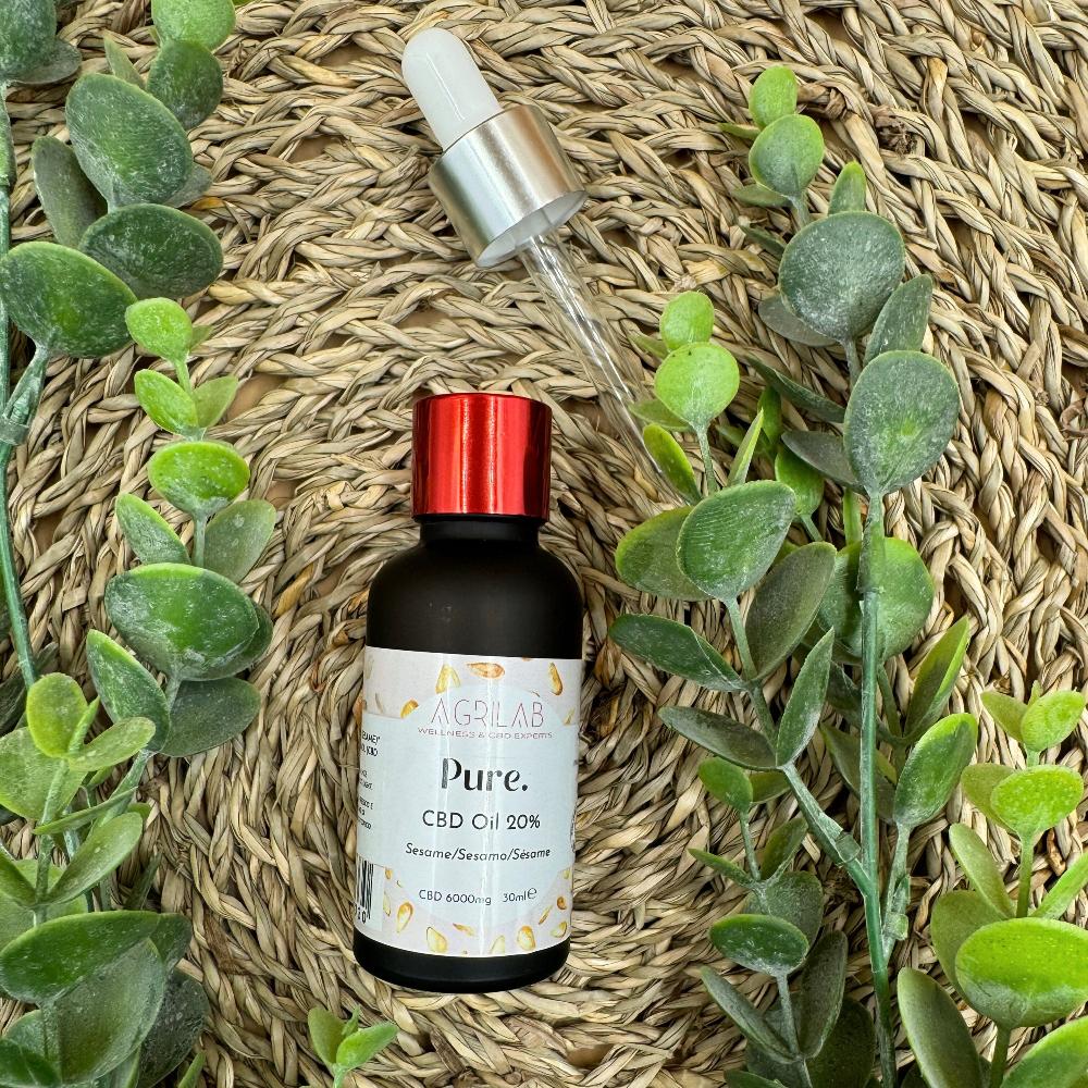 cristalli puri di cbd in olio di sesamo agrilab   agrilab-shop.myshopify.com product_type AGRILAB SHOP
