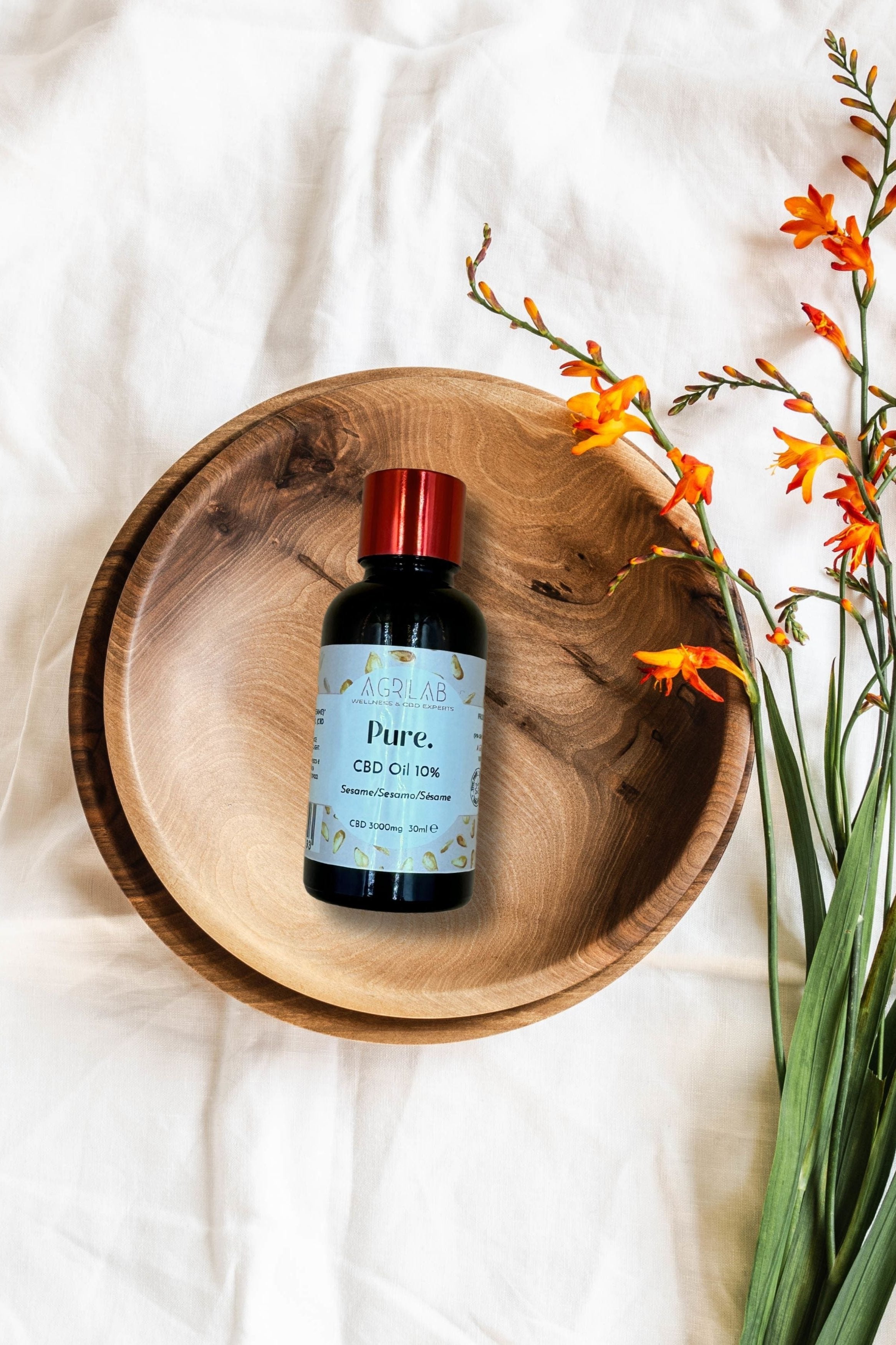 cristalli di CBD isolato in olio vettore di sesamo agrilab   agrilab-shop.myshopify.com product_type AGRILAB SHOP