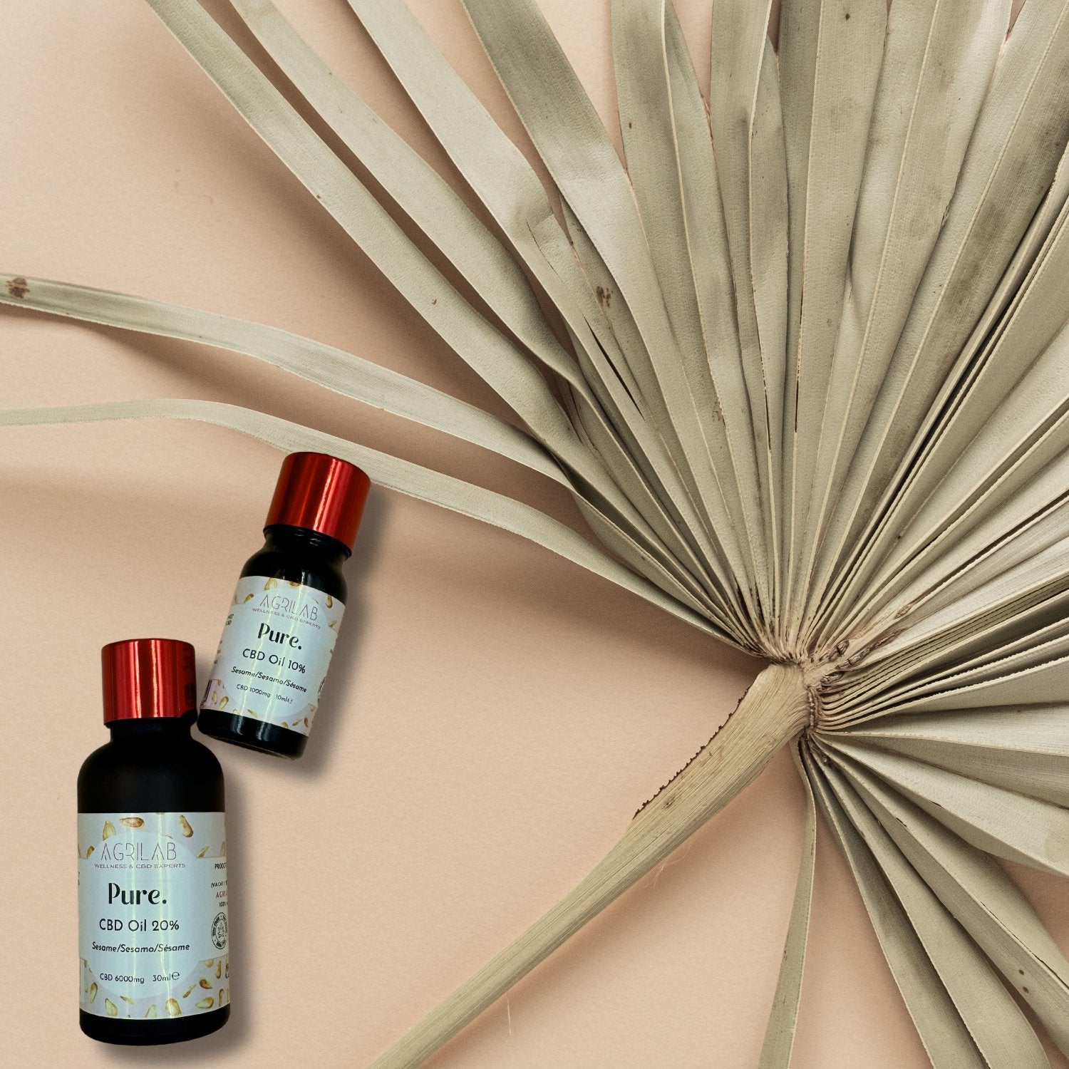 cristalli puri di cbd in olio di sesamo agrilab   agrilab-shop.myshopify.com product_type AGRILAB SHOP