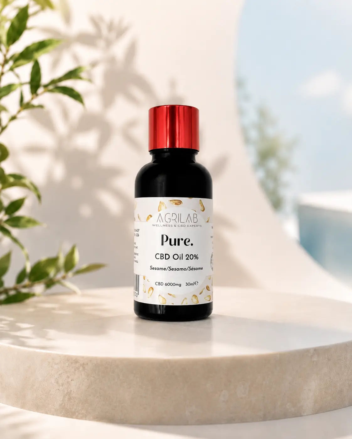 Olio di CBD Isolato Sesamo AgriLab