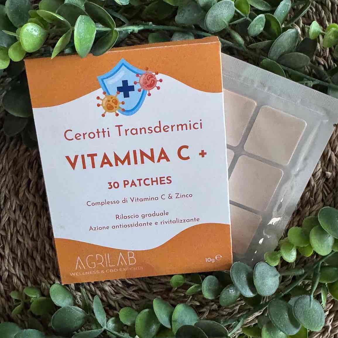 cerotti transdermici con vitamina c agrilab 30 pezzi