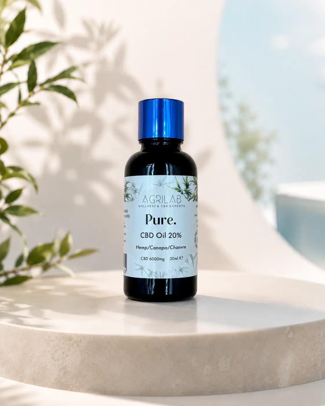 Olio di CBD Isolato Canapa 20% AgriLab