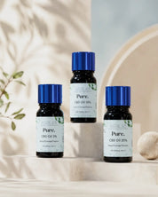 Olio di CBD Agrilab Pure nelle concentrazioni 5%, 10% e 20% — flaconi da 10ml in olio di canapa