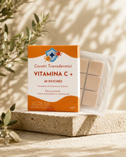 Cerotto transdermico Vitamina C+ AgriLab, confezione da 30 patch con complesso Vitamina C e Zinco