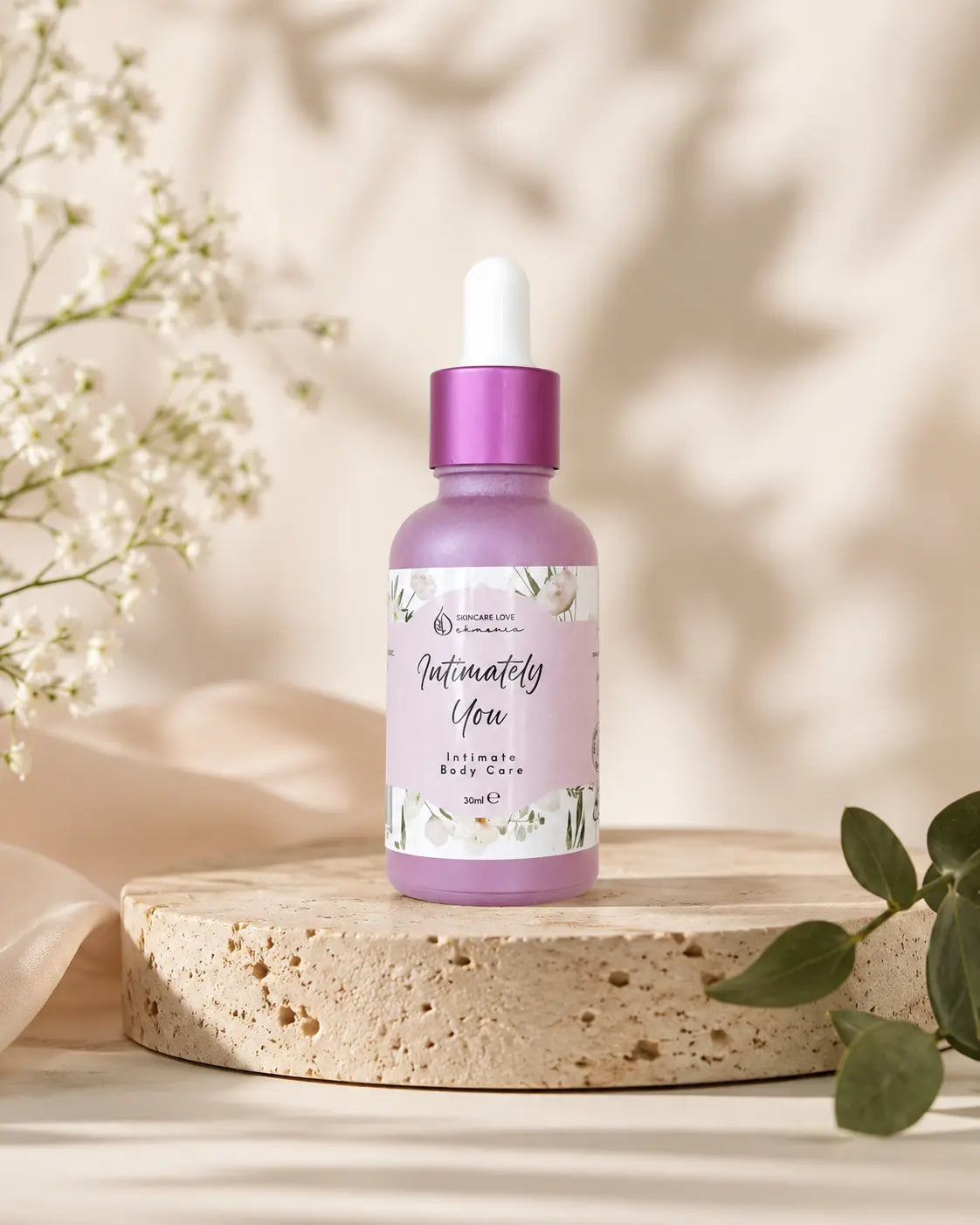 Intimately You, olio intimo al CBD isolato AgriLab in olio di sesamo