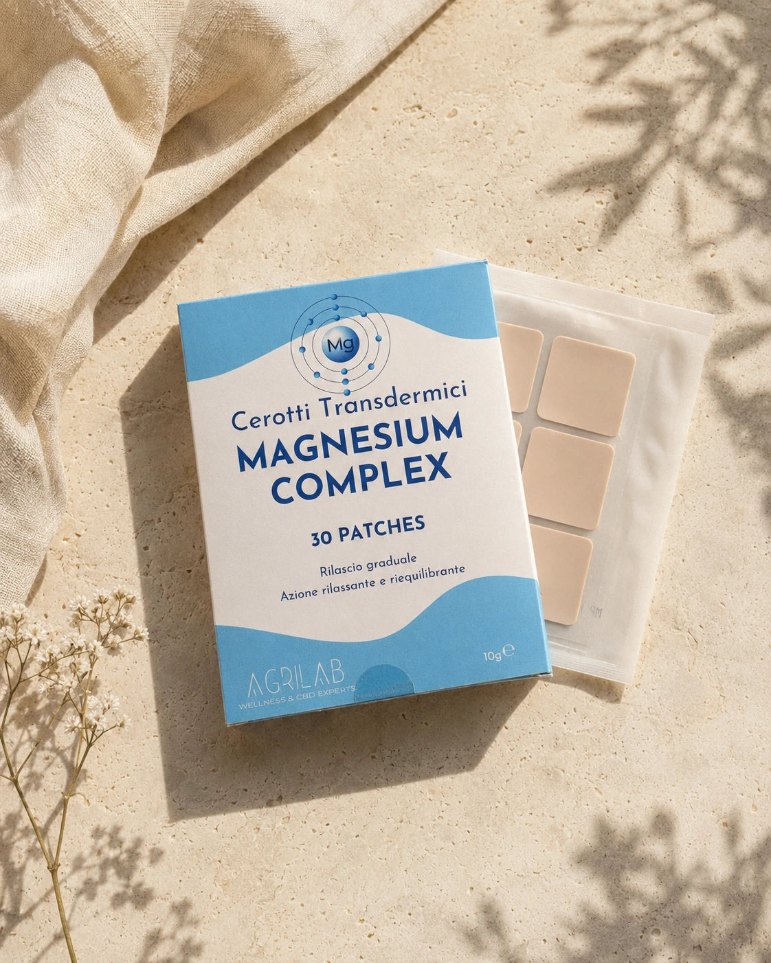 Cerotti Transdermici con Magnesio AgriLab