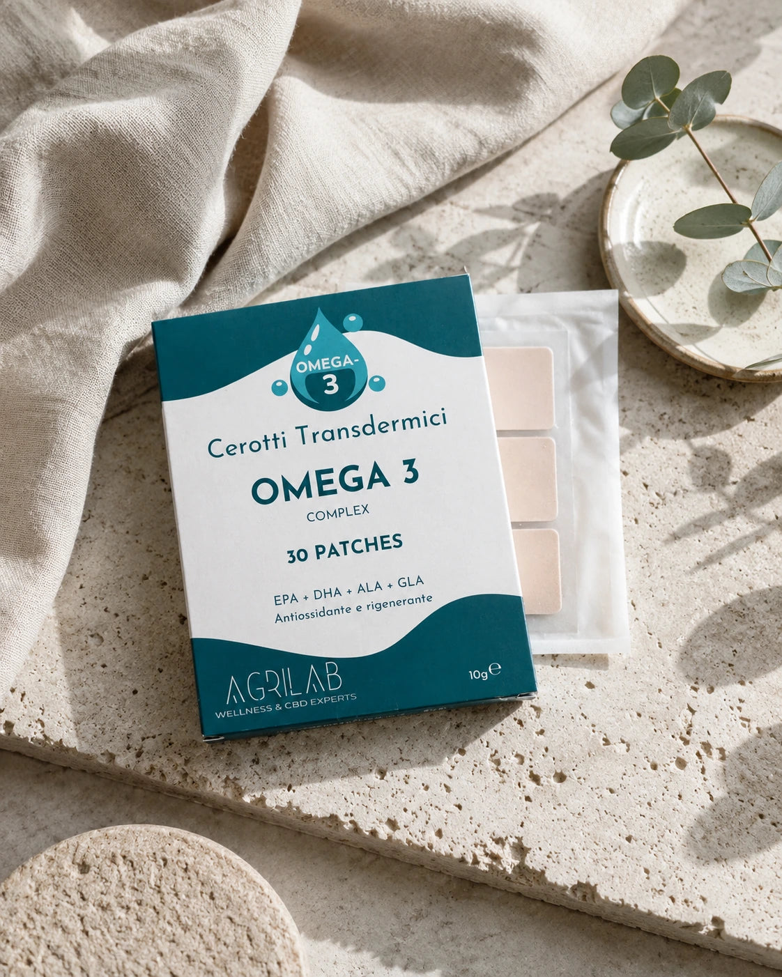 Cerotti Transdermici con Omega 3 AgriLab