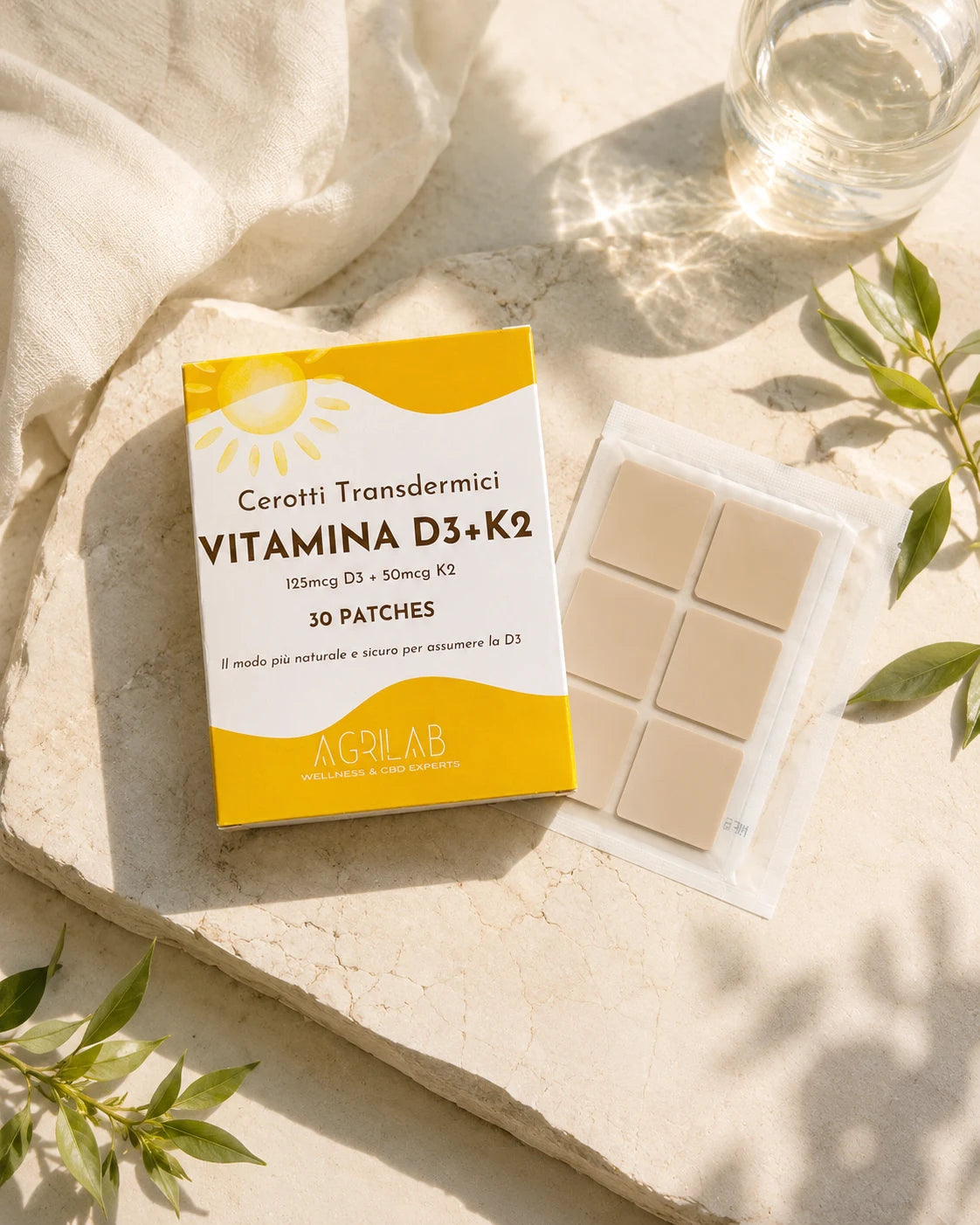 Cerotti Vitamina D3 e K2 AgriLab