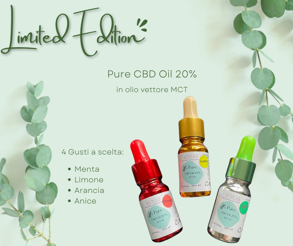 Limited Edition Pure CBD Oil MCT 20%